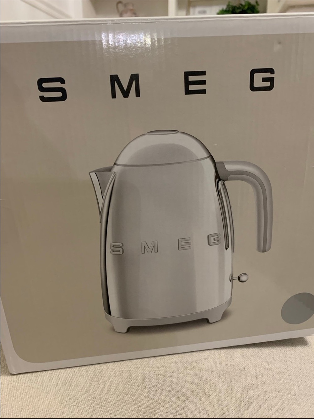 SMEG Stainless Steel Electric Kettle - Silver
